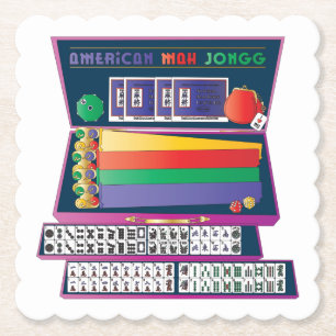 Mah Jongg Case Coasters