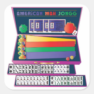 Mah Jongg Case Stickers
