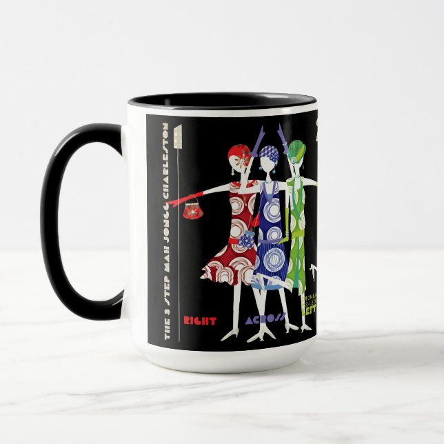 Mah Jongg Charleston Mug (Left)