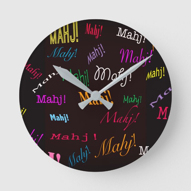 Mah Jongg Clock Mahj!! (Front)
