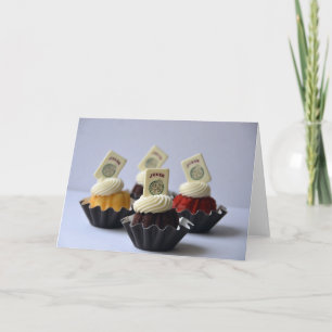 Mah Jongg Cupcakes Notecard