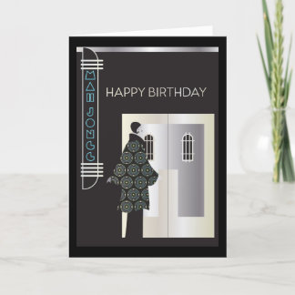 Mah Jongg Deco Miami Card