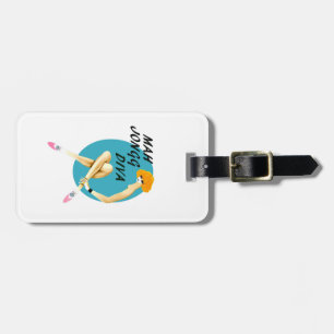Mah Jongg Diva Luggage Tag