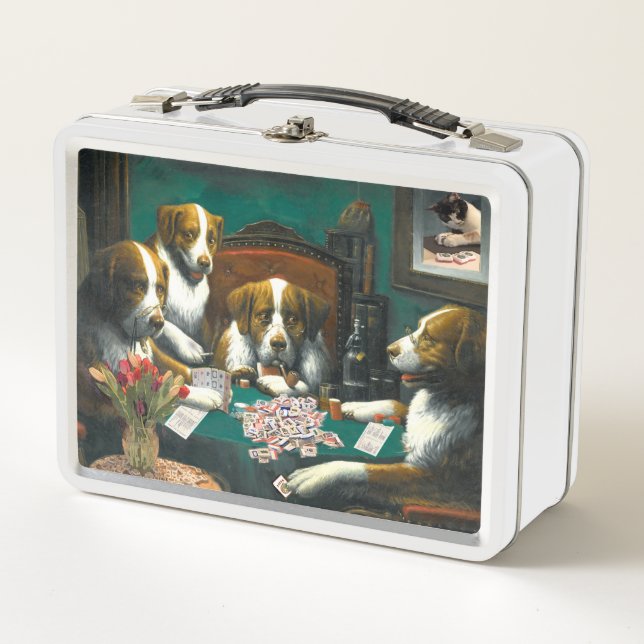 Mah Jongg Dogs Lunchbox (Front)