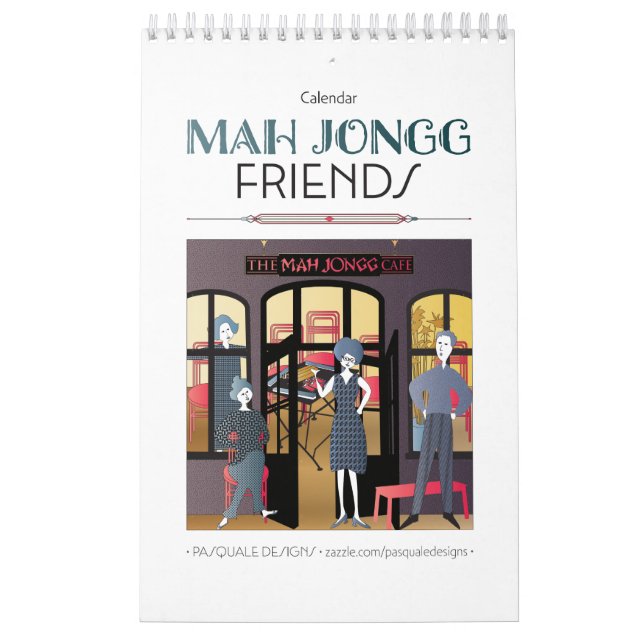 Mah Jongg Friends Calendar (Cover)