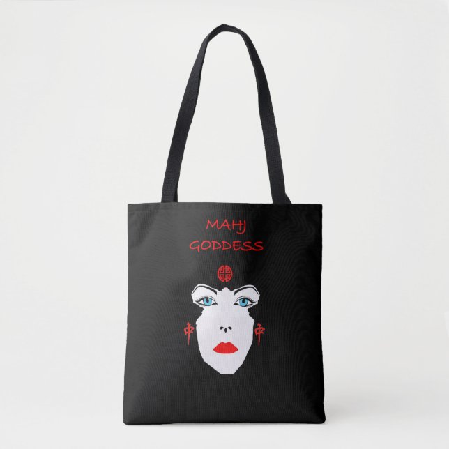 Mah Jongg Goddess  Tote Bag (Front)