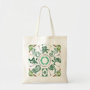 Mah Jongg Green Dragon Bag