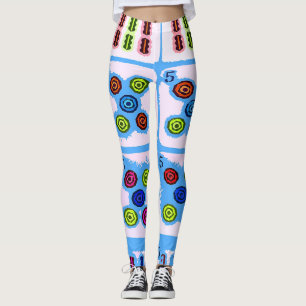 Mah Jongg Hand Leggings