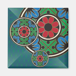 Mah Jongg Holiday Magnet