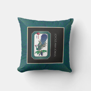 Mah Jongg Holiday Pillow