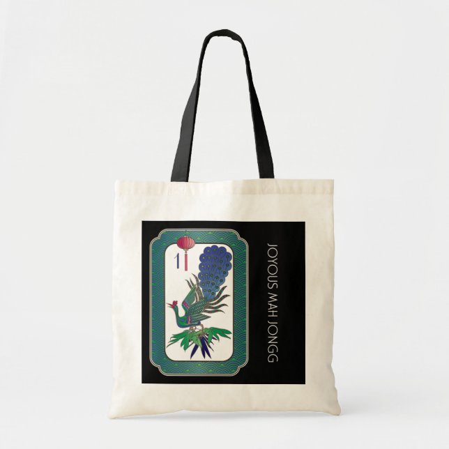 Mah Jongg Holiday Tote (Front)