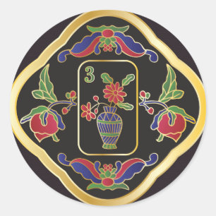 Mah Jongg Jewellery Stickers