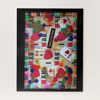 Mah Jongg Jigsaw Puzzle I Heart Mah Jongg