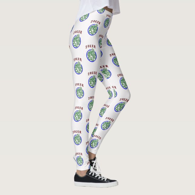 Mah Jongg Joker Leggings (Right)