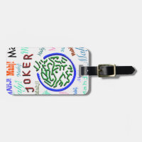Mah Jongg Joker Luggage Tag