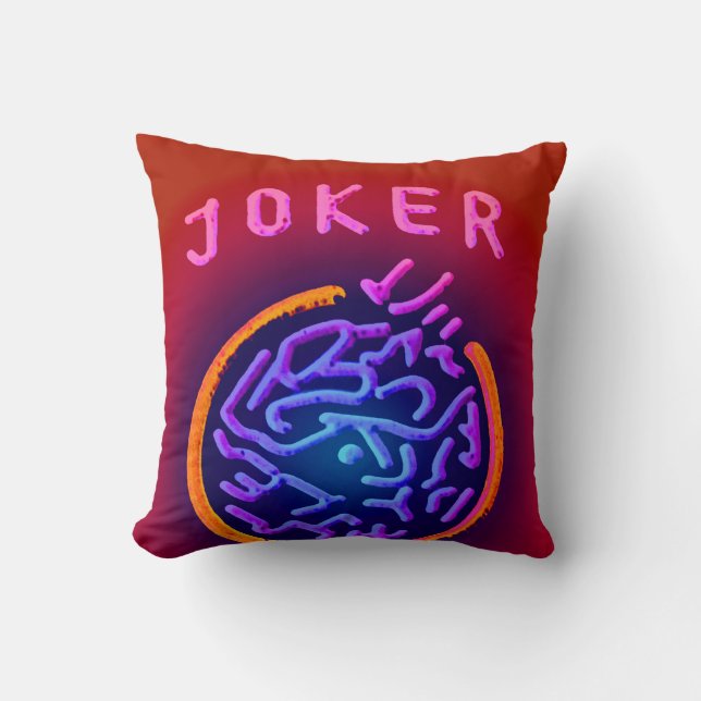 Mah Jongg Joker Pillow (Front)