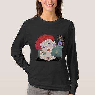 Mah Jongg Lady 01 T-Shirt