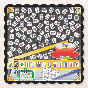 Mah Jongg Limerick Mahj Coaster