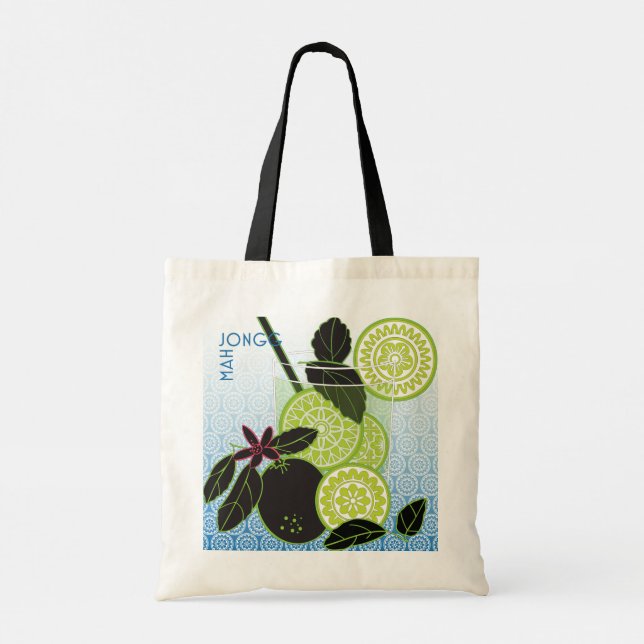 Mah Jongg Limericks Tote Bag (Back)