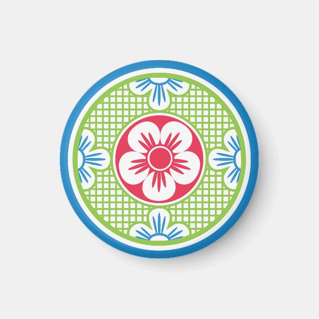 Mah Jongg Logo 2 Magnet (Front)