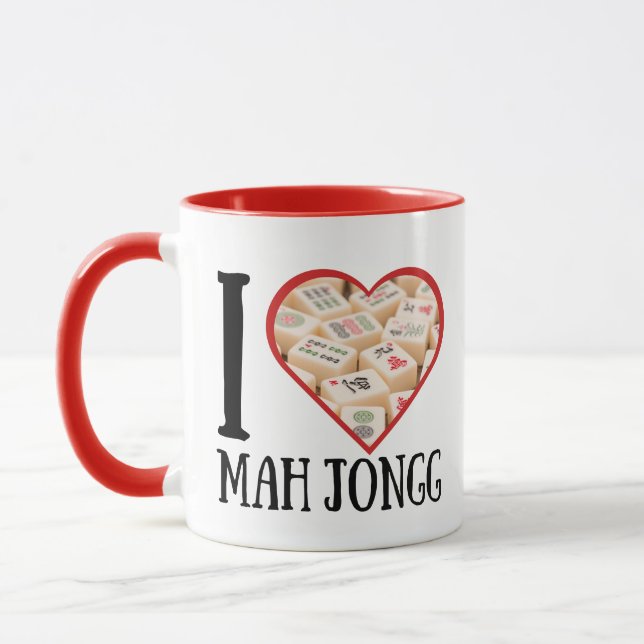 Mah Jongg lover Mug (Left)