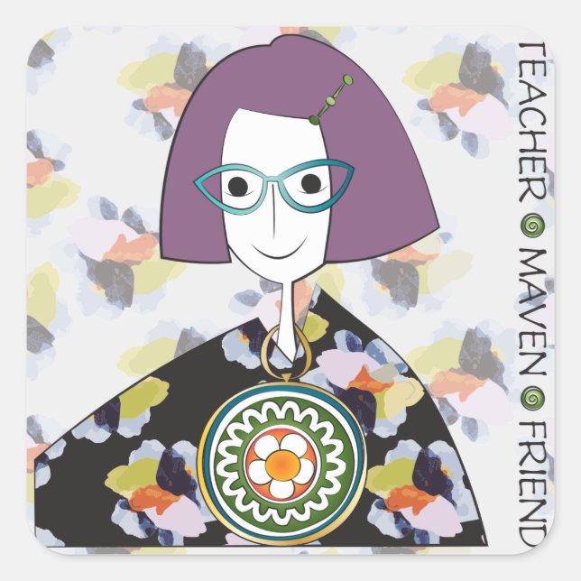 Mah Jongg Maven Stickers (Front)