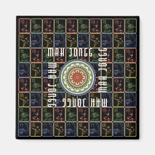 Mah Jongg One Dot Magnet