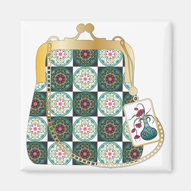 Mah Jongg Purse Magnet (Front)