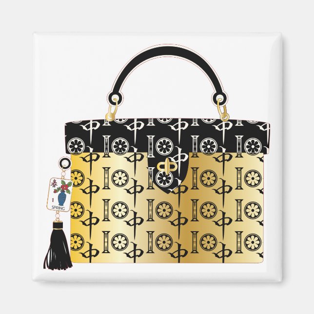 Mah Jongg Purse Magnet (Front)
