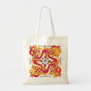 Mah Jongg Red Dragon Bag