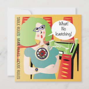 Mah Jongg Sayings Kvetching