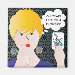 Mah Jongg Sayings One Bam Magnet