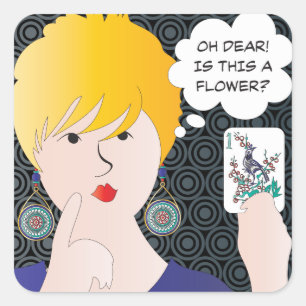 Mah Jongg Sayings One Bam Stickers