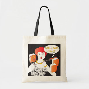 Mah Jongg Sayings Pass Blind Tote Bag