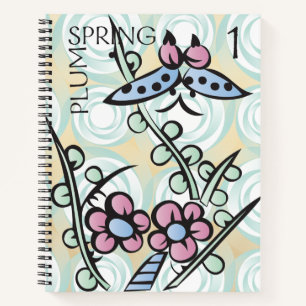 Mah Jongg Seasons Spring Notebook