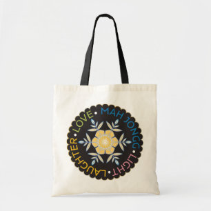 Mah Jongg Snowflakes Tote
