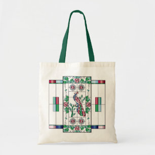 Mah Jongg Stained Glass Tote Bag