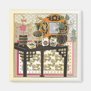 Mah Jongg Table Magnet