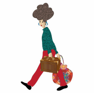 Mah Jongg The Mahj Madame Cut Out