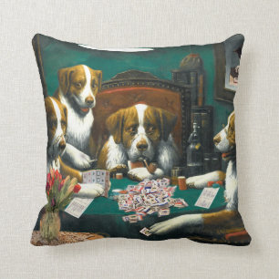 Mah Jongg Throw Pillow