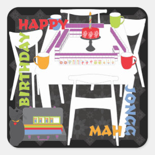 Mah Jongg Tiles and Table Stickers