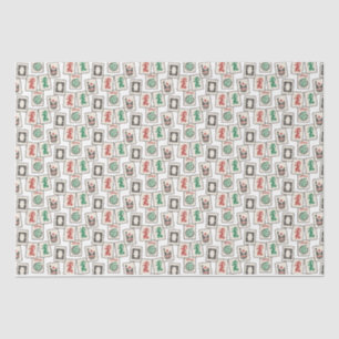 Mah Jongg Tiles Tissue Paper, Gift Wrap Paper