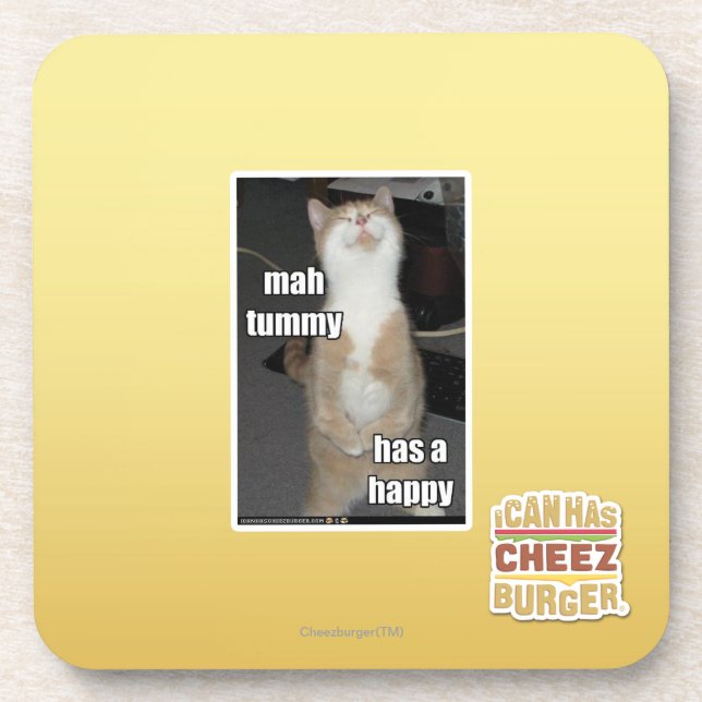 Mah tummy has a happy coaster (Front)
