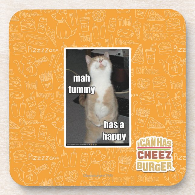 Mah tummy has a happy coaster (Front)
