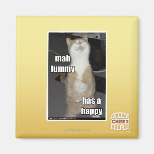 Mah tummy has a happy magnet