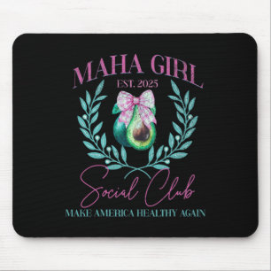Maha Girl Social Club Trump Kennedy Make America H Mouse Mat