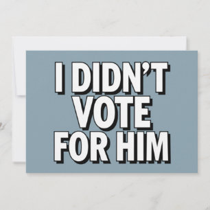 MAHA Make America Healthy Again Patriotic Invitation