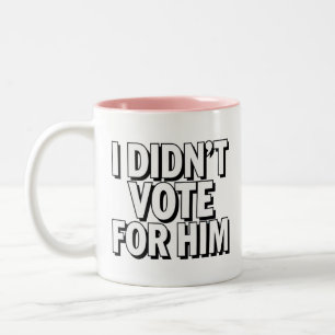 MAHA Make America Healthy Again Patriotic Two-Tone Coffee Mug