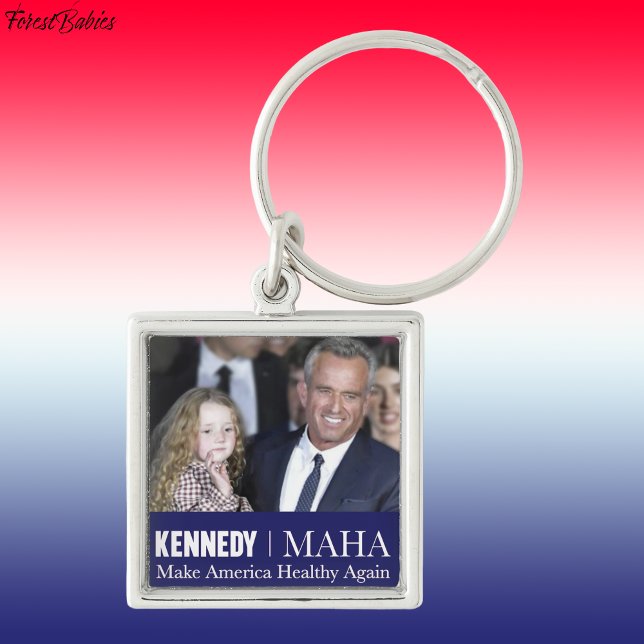 MAHA Make America Healthy Again RFK jr kid 🇺🇸 Key Ring (Creator Uploaded)