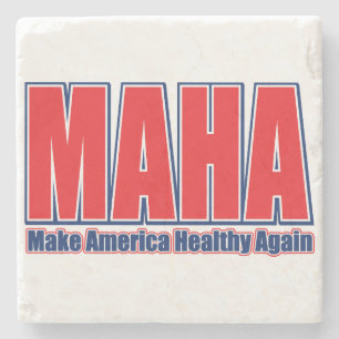 MAHA, Make America Healthy Again Stone Coaster